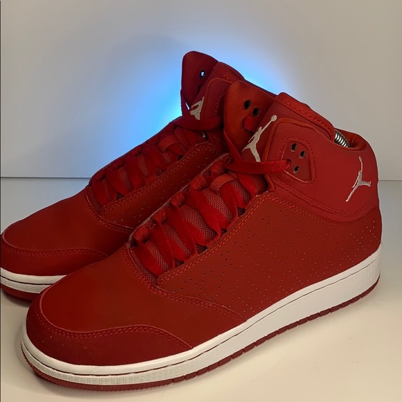 Youth Jordan 1 Flight 5 Gym Red 2016 release - Picture 2 of 16